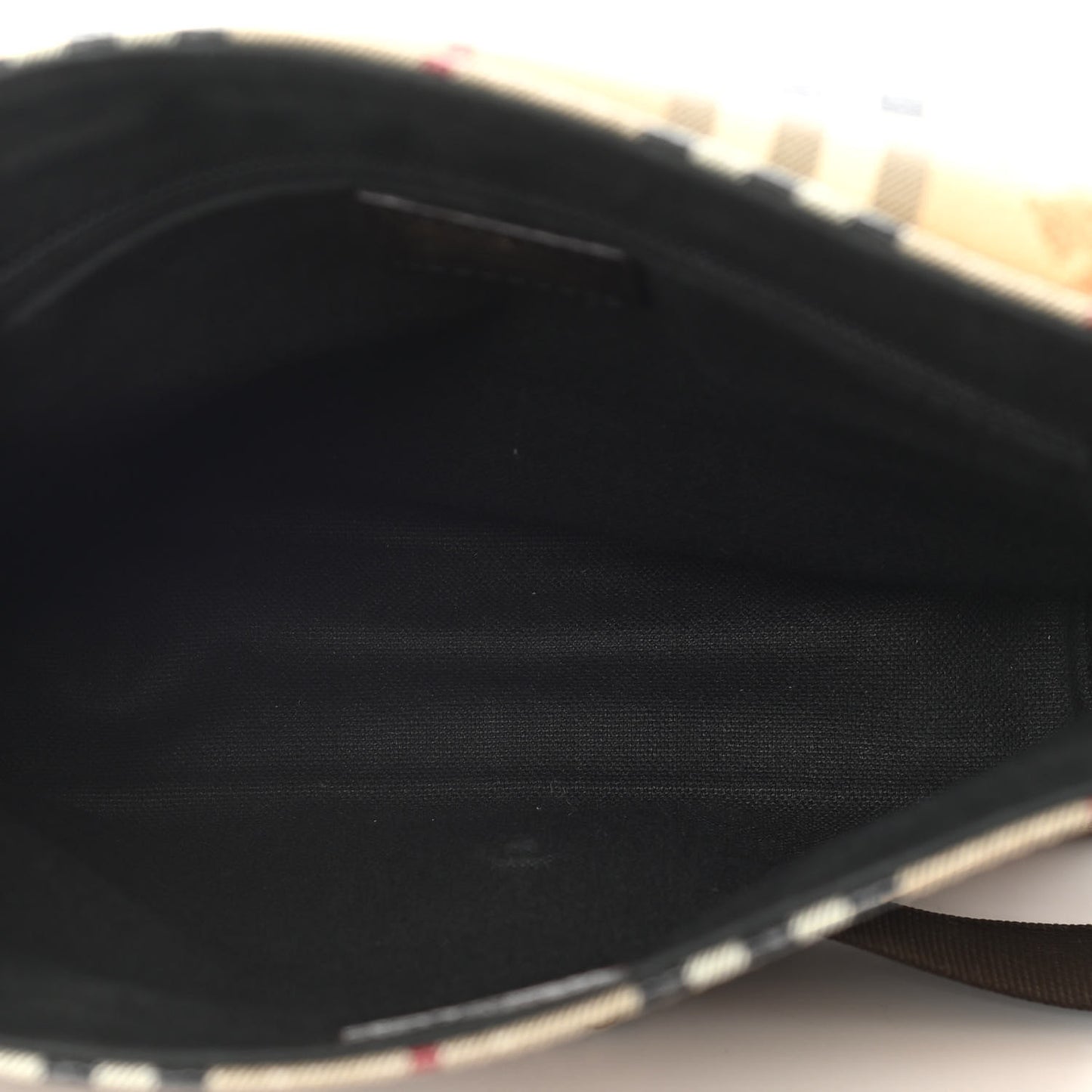Haymarket Check Crossbody Messenger Bag Brown