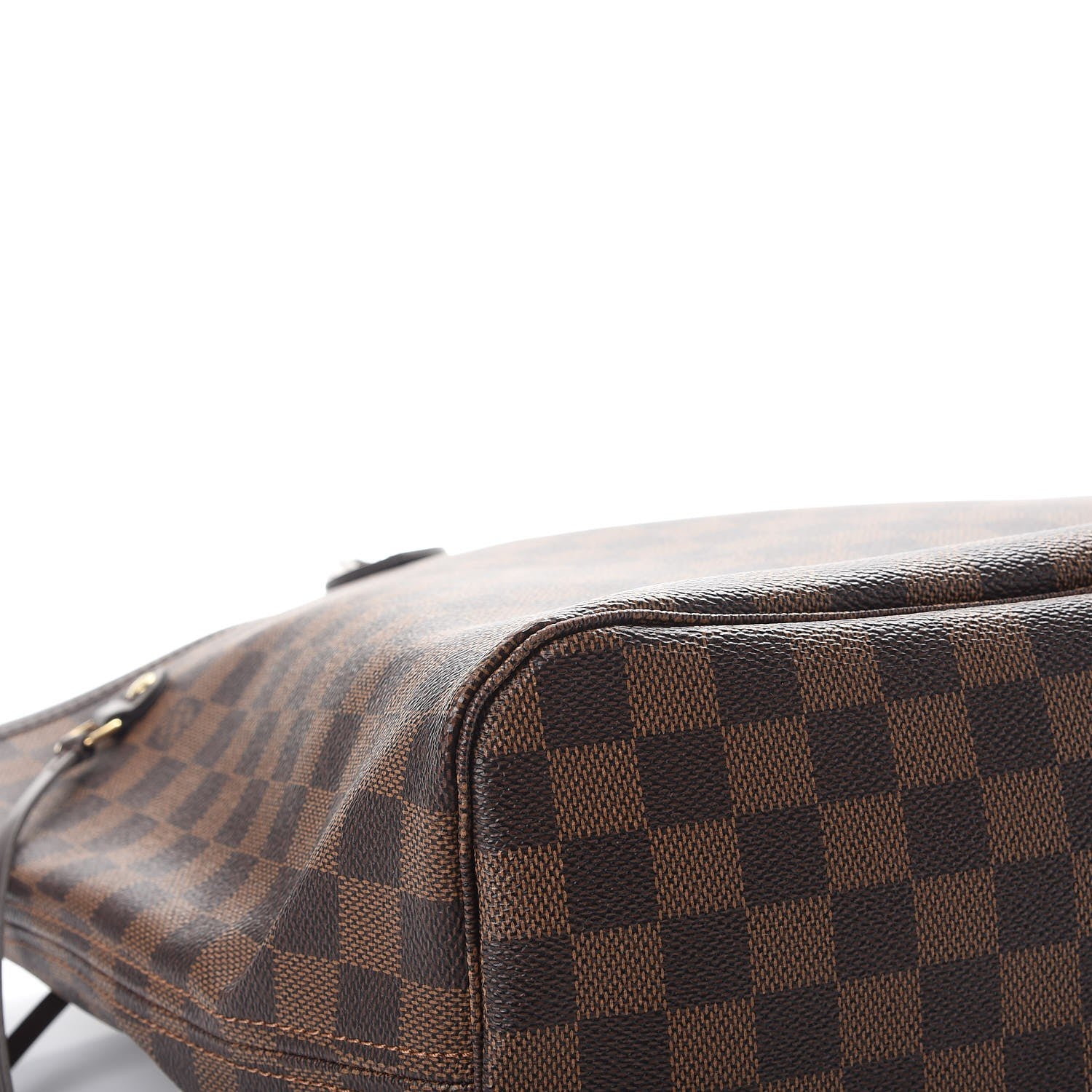 Louis Vuitton Damier Ebene Neo Neverfull MM Rose Ballerine 12 of 16