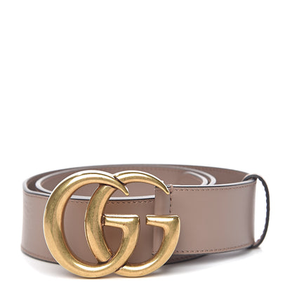 Gucci Calfskin Double G 40mm Belt 75 30 Porcelain Rose 1 of 6