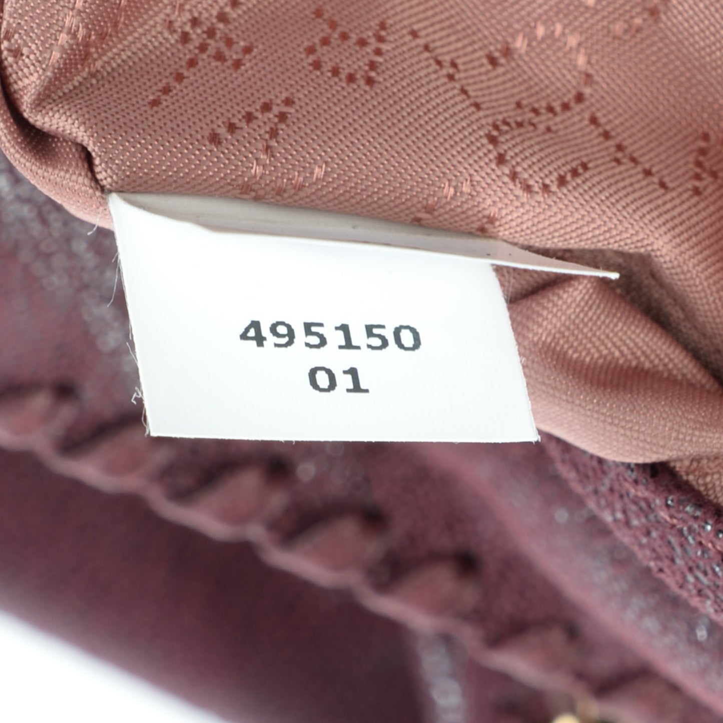 Shaggy Deer Mini Falabella Tote Plum