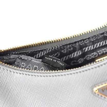 Prada Saffiano Re-Edition 2005 Shoulder Bag Ardesia 7 of 10