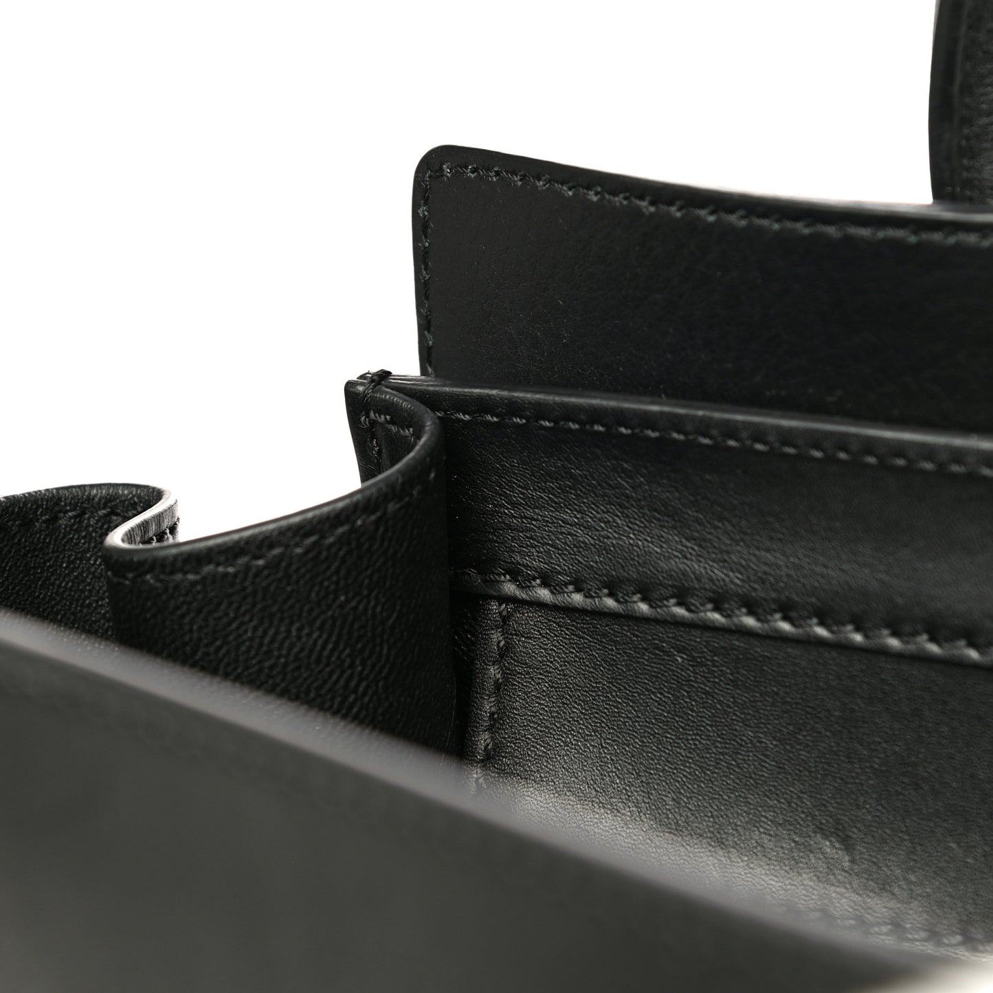Smooth Calfskin Mini Luggage Black