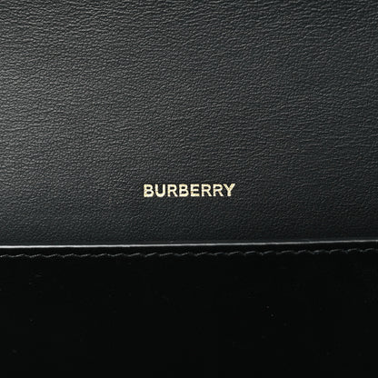Burberry Calfskin Vintage Check New Hampshire Bag Black 6 of 8