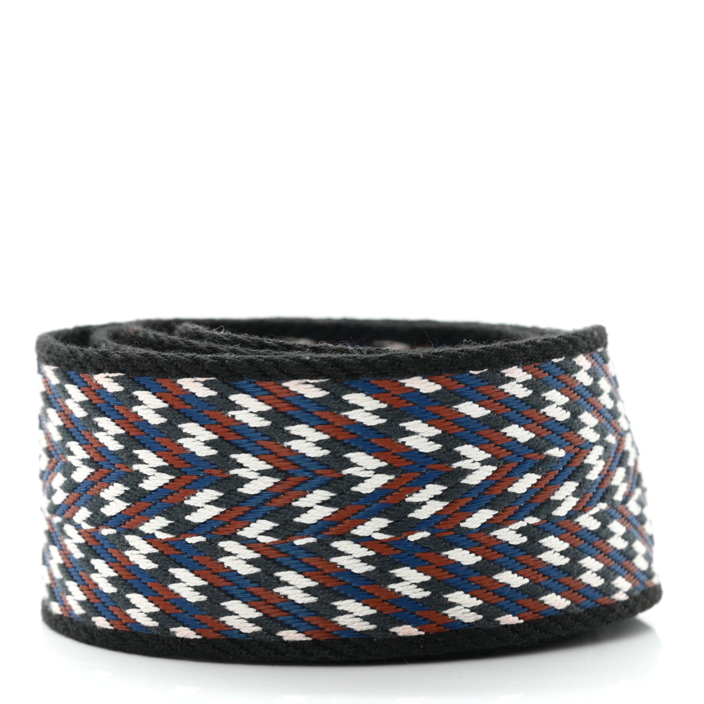 Toile Swift 50mm Sangle ZigZag Shoulder Strap Black White Deep Blue