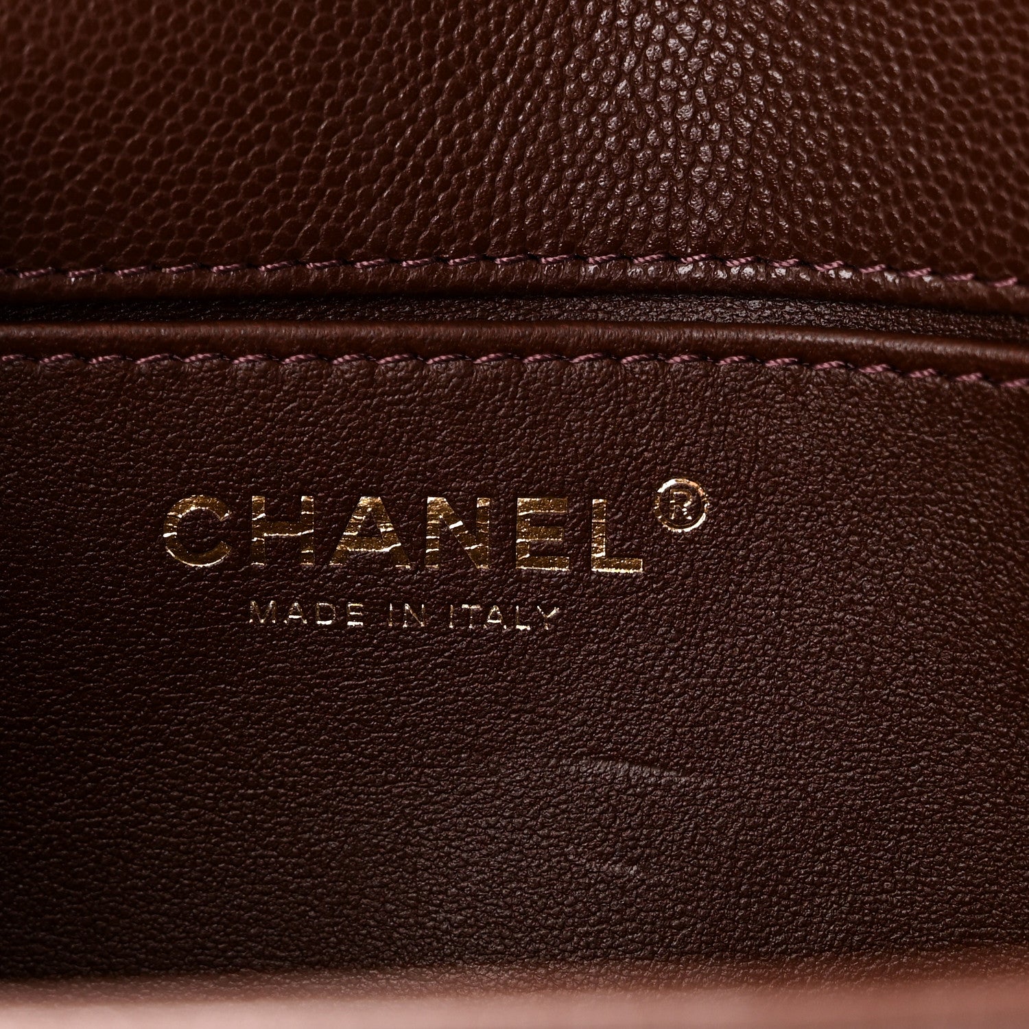 Chanel Caviar Quilted Medium Boy Flap Brown 6 of 11