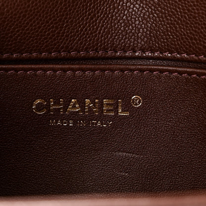 Chanel Caviar Quilted Medium Boy Flap Brown 6 of 11