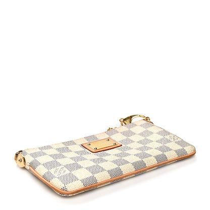 Louis Vuitton Damier Azur Pochette Milla MM 4 of 13