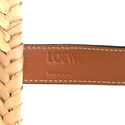 Loewe Raffia Basket Tote Bag Natural Tan 7 of 9