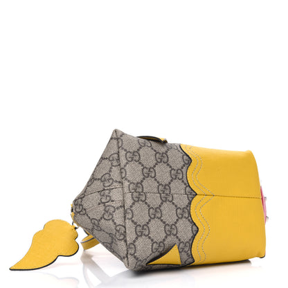 Gucci GG Supreme Monogram Childrens Dragon Top Handle Bag Multicolor 4 of 5