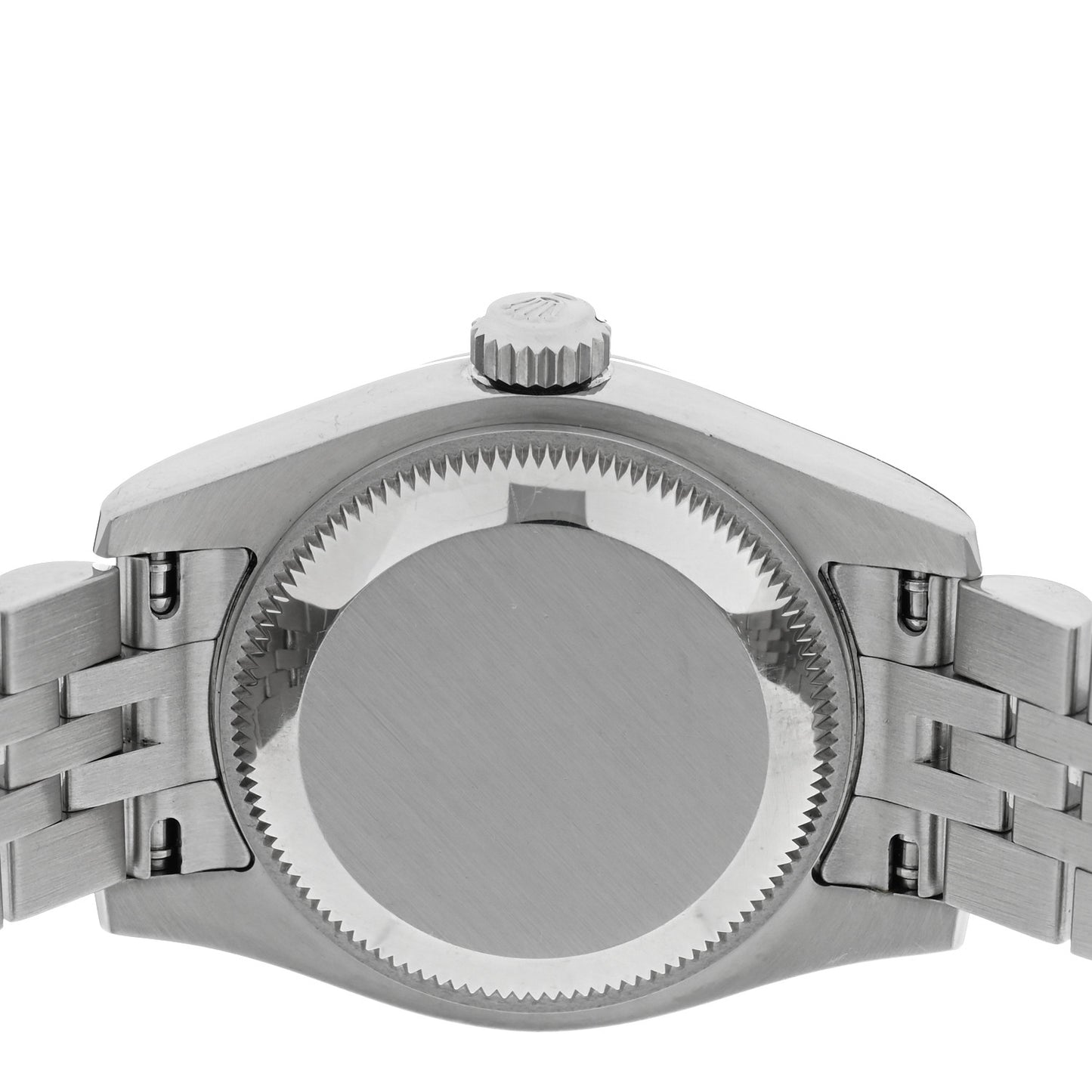 Stainless Steel 18K White Gold Diamond 26mm Oyster Perpetual Datejust Watch Silver 179174