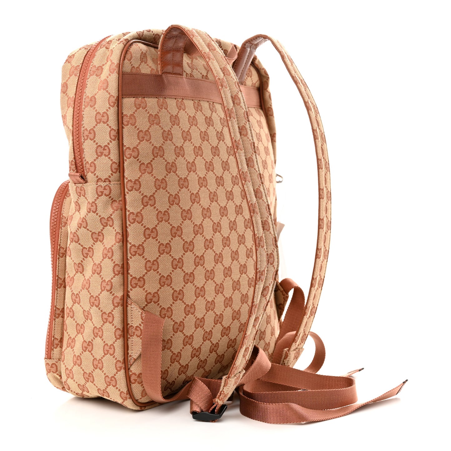 X MLB GG Monogram NY Yankees Medium Backpack Beige Ruggine Ivory