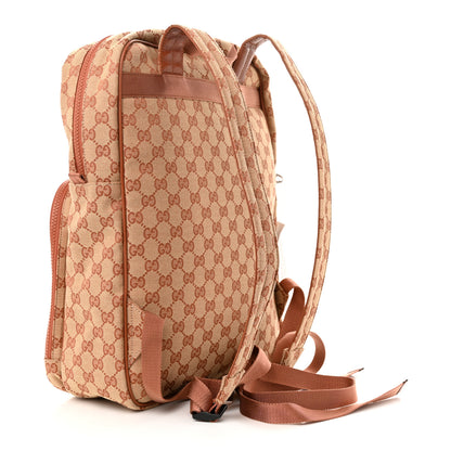 Gucci X MLB GG Monogram NY Yankees Medium Backpack Beige Ruggine Ivory 3 of 12
