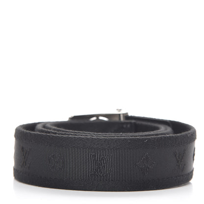 Louis Vuitton Canvas Monogram LV Cut Belt 90 36 Black 3 of 6