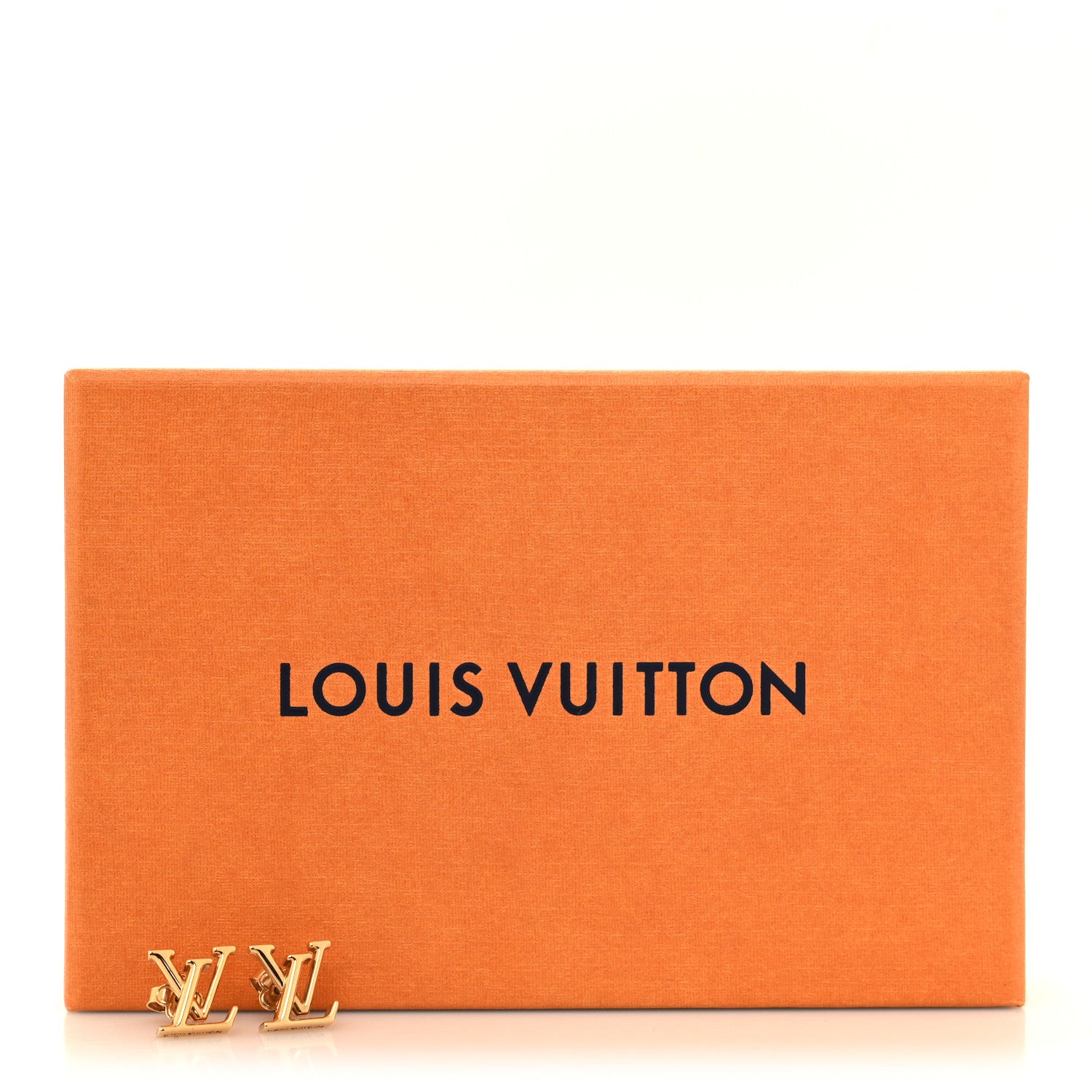 Louis Vuitton LOUIS VUITTON Metal LV Iconic Earrings Gold 6 of 6