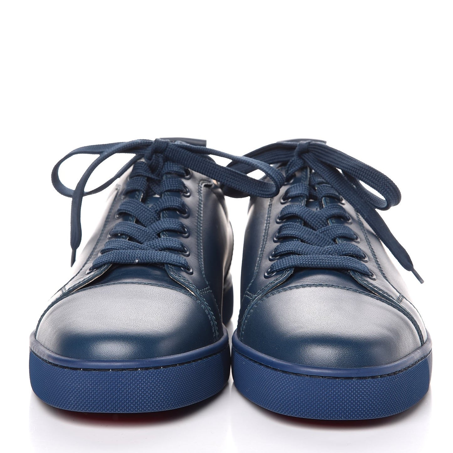 Mens Calfskin Louis Flat Sneakers 43.5 Blue