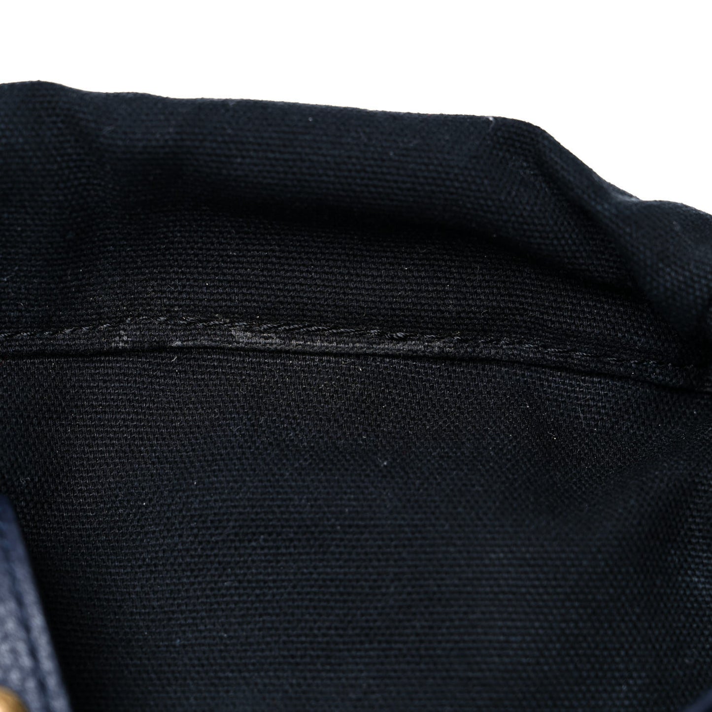 Grain Calfskin Canvas Mega Check Drifton Backpack Blue