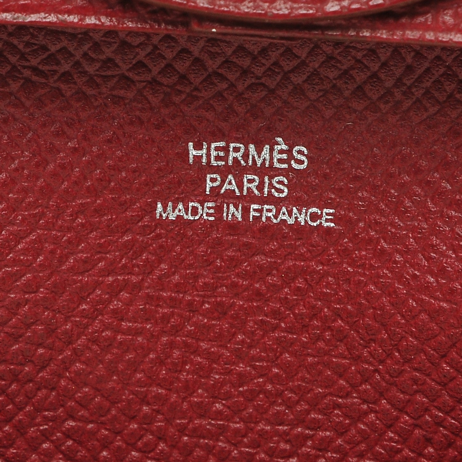 Hermes Epsom Bastia Coin Purse Rubis 6 of 7