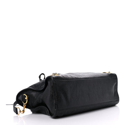 Balenciaga Chevre Gold Metallic Edge Hardware City Black 3 of 28