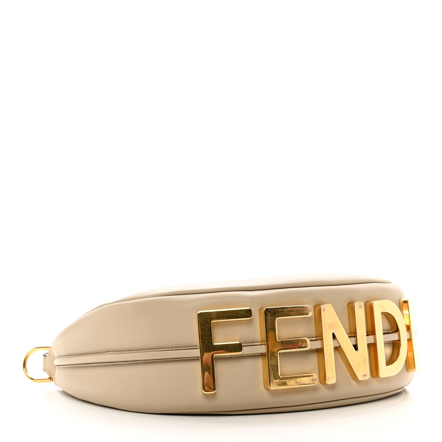 Fendi Vitello Grace Matte Small Fendigraphy Hobo Bag Nuvola 4 of 9