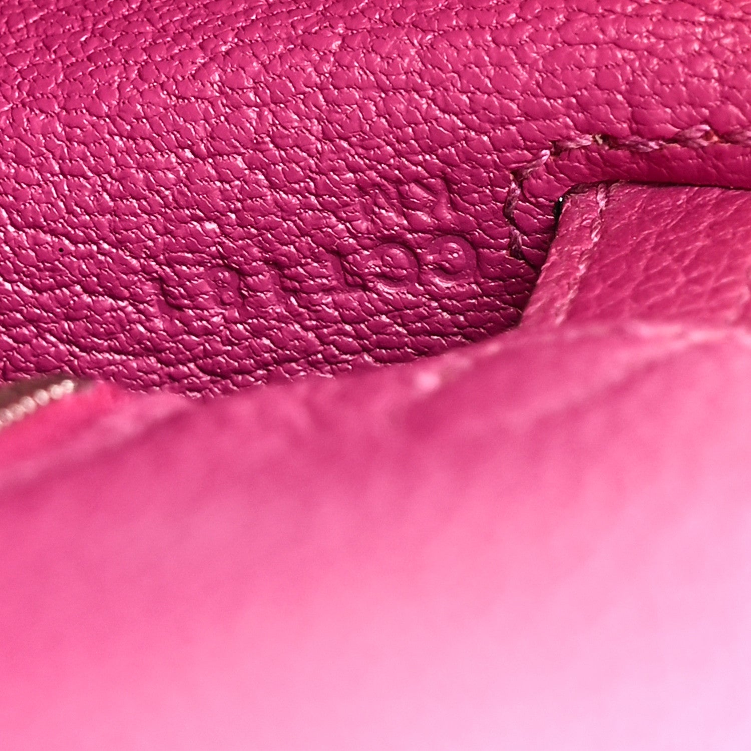 Hermes Togo Kelly Retourne 25 Rose Pourpre 7 of 10