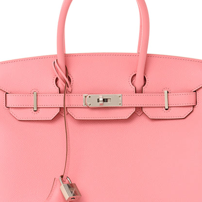 Hermes Epsom Birkin 30 Rose Confetti 8 of 10