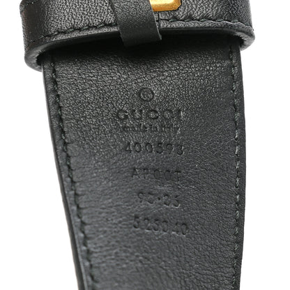 Gucci Calfskin Double G 40mm Belt 90 36 Black 3 of 6