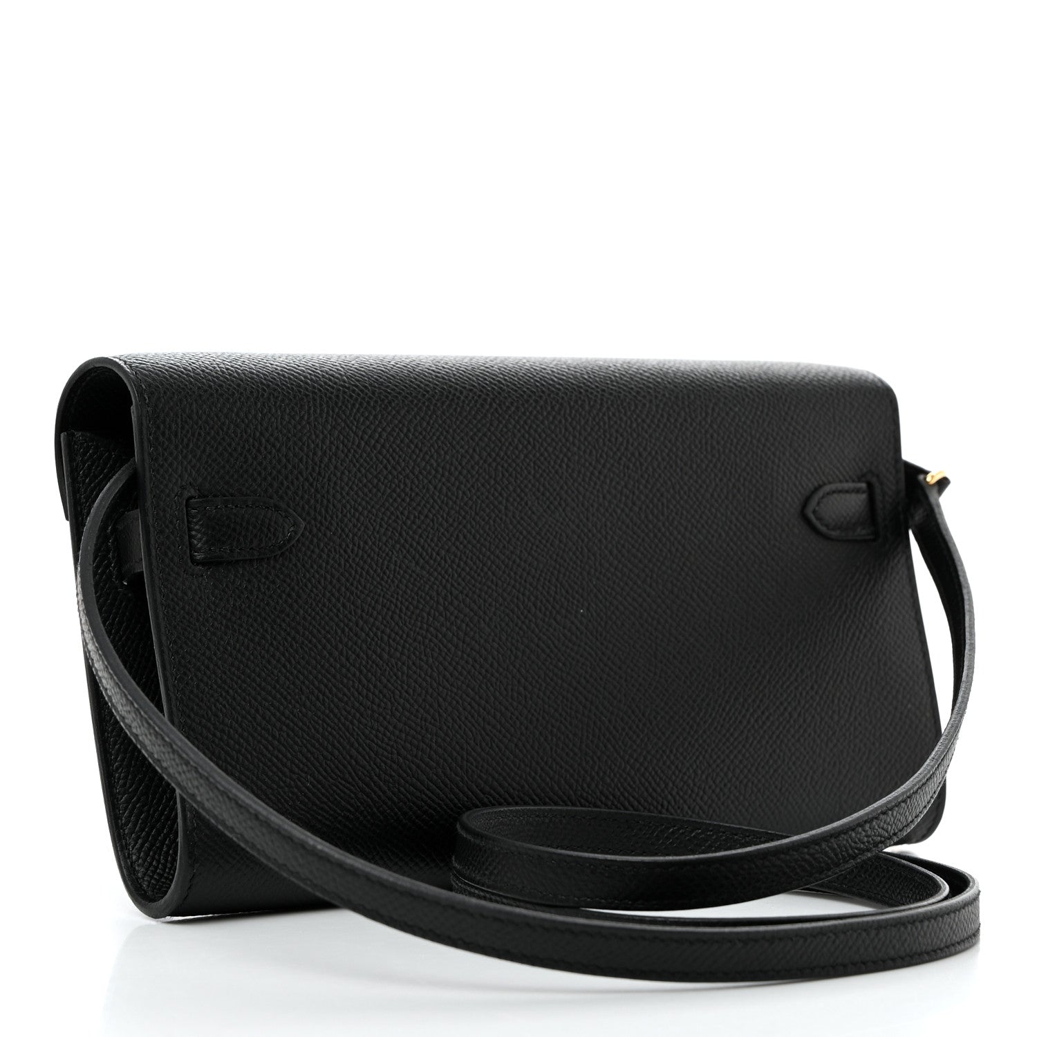 Hermes Epsom Kelly Wallet To Go Black 4 of 10