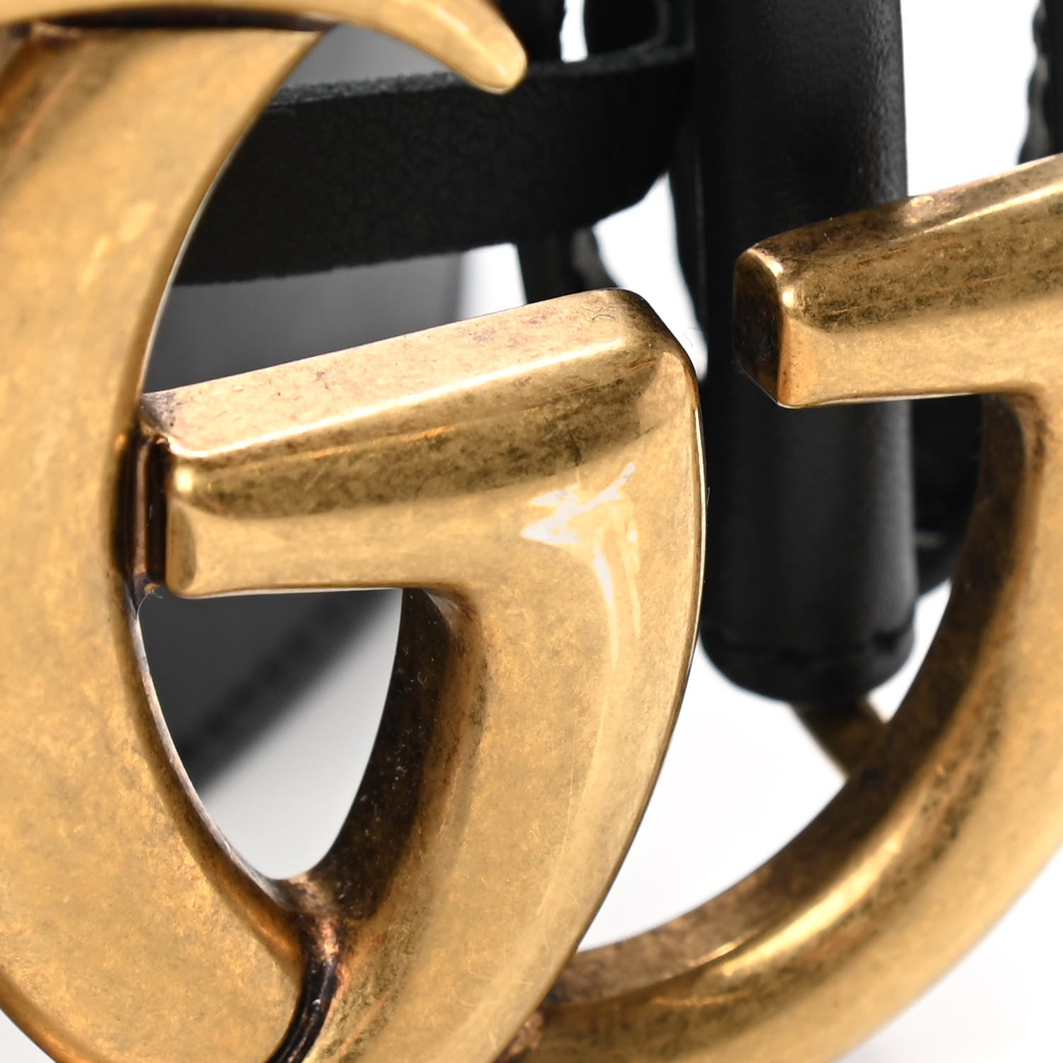 Gucci Calfskin Double G 40mm Belt 85 34 Black 6 of 6
