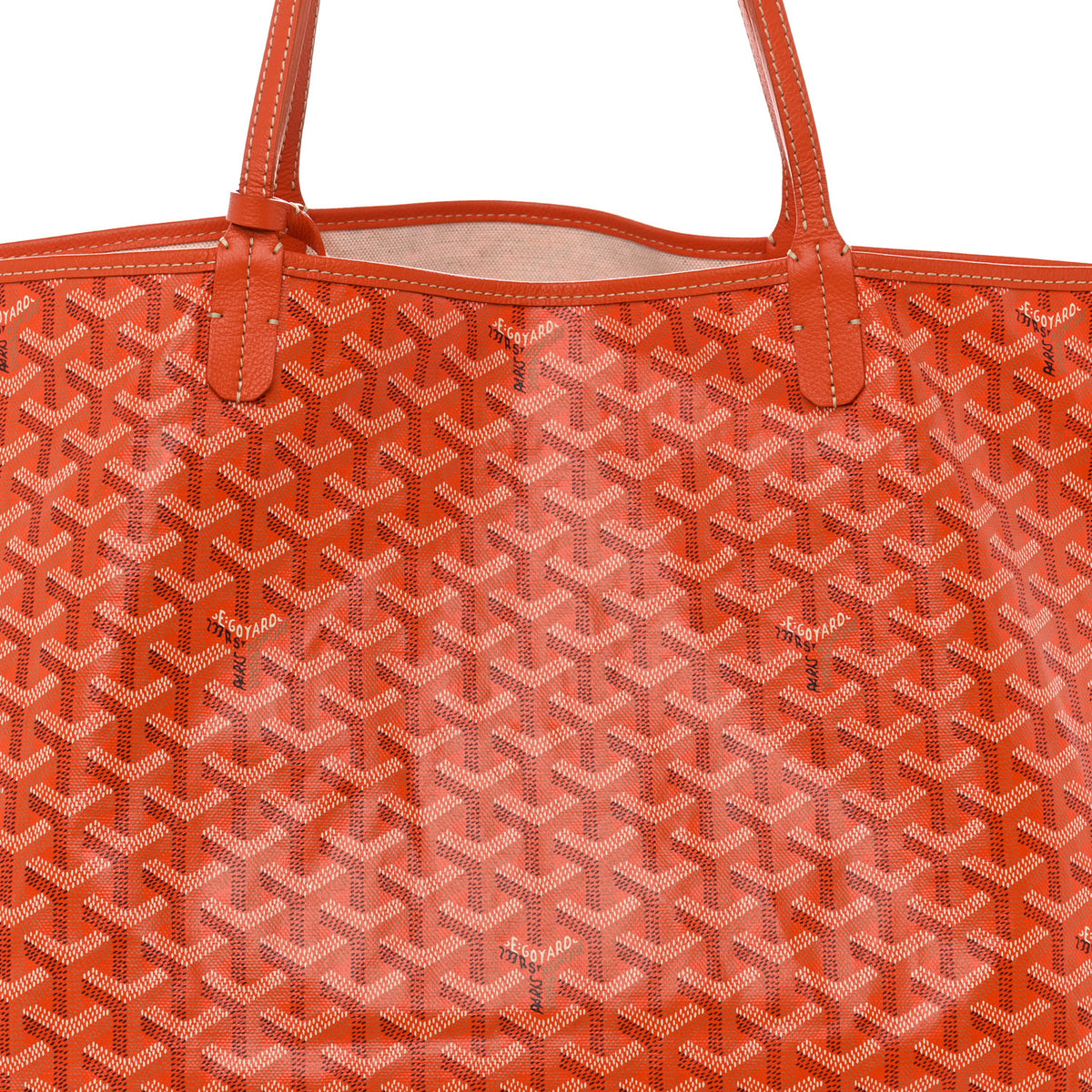 Goyard Goyardine Saint Louis GM Orange 9 of 12
