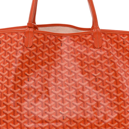 Goyard Goyardine Saint Louis GM Orange 9 of 12
