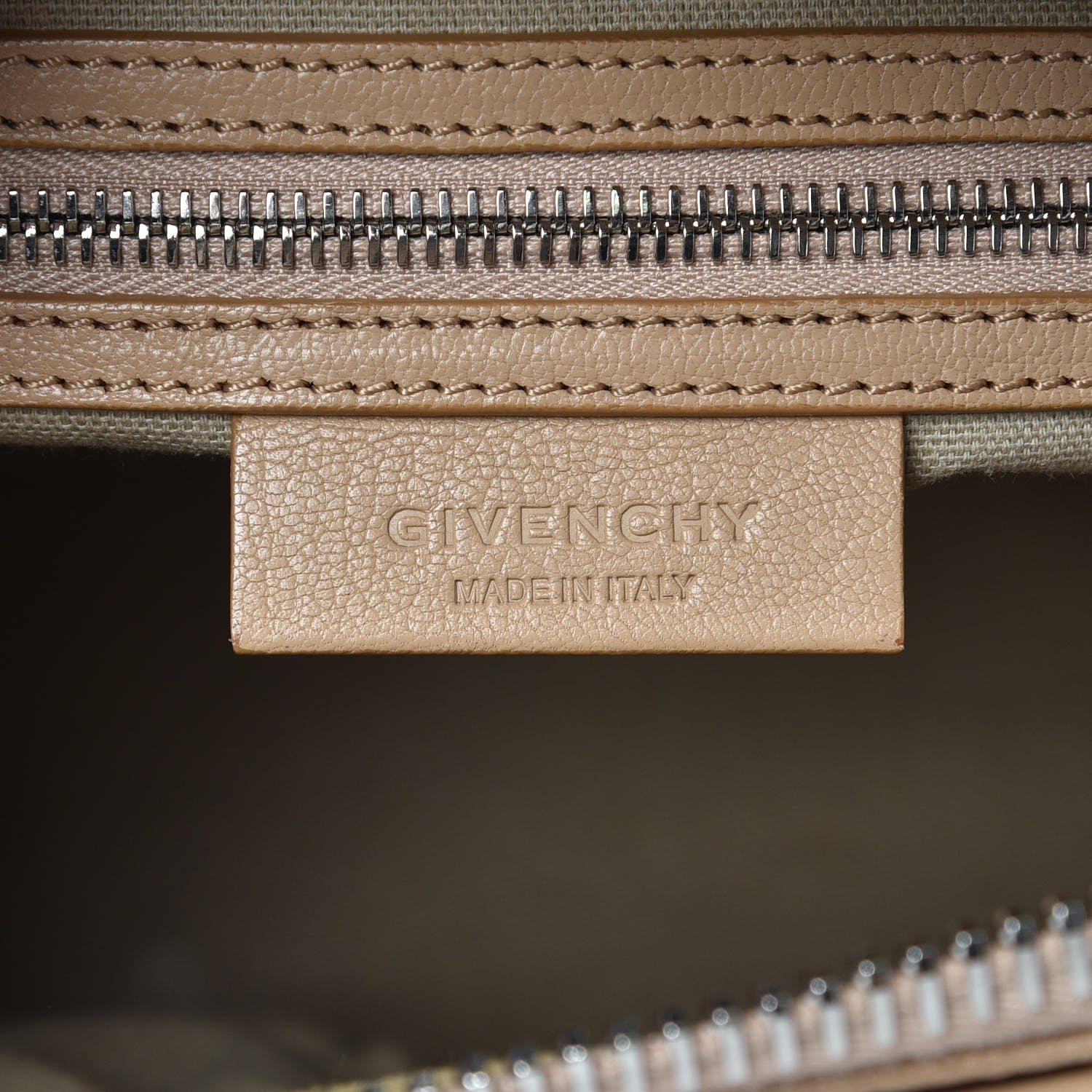 Givenchy Sugar Goatskin Small Antigona Nude 7 of 13