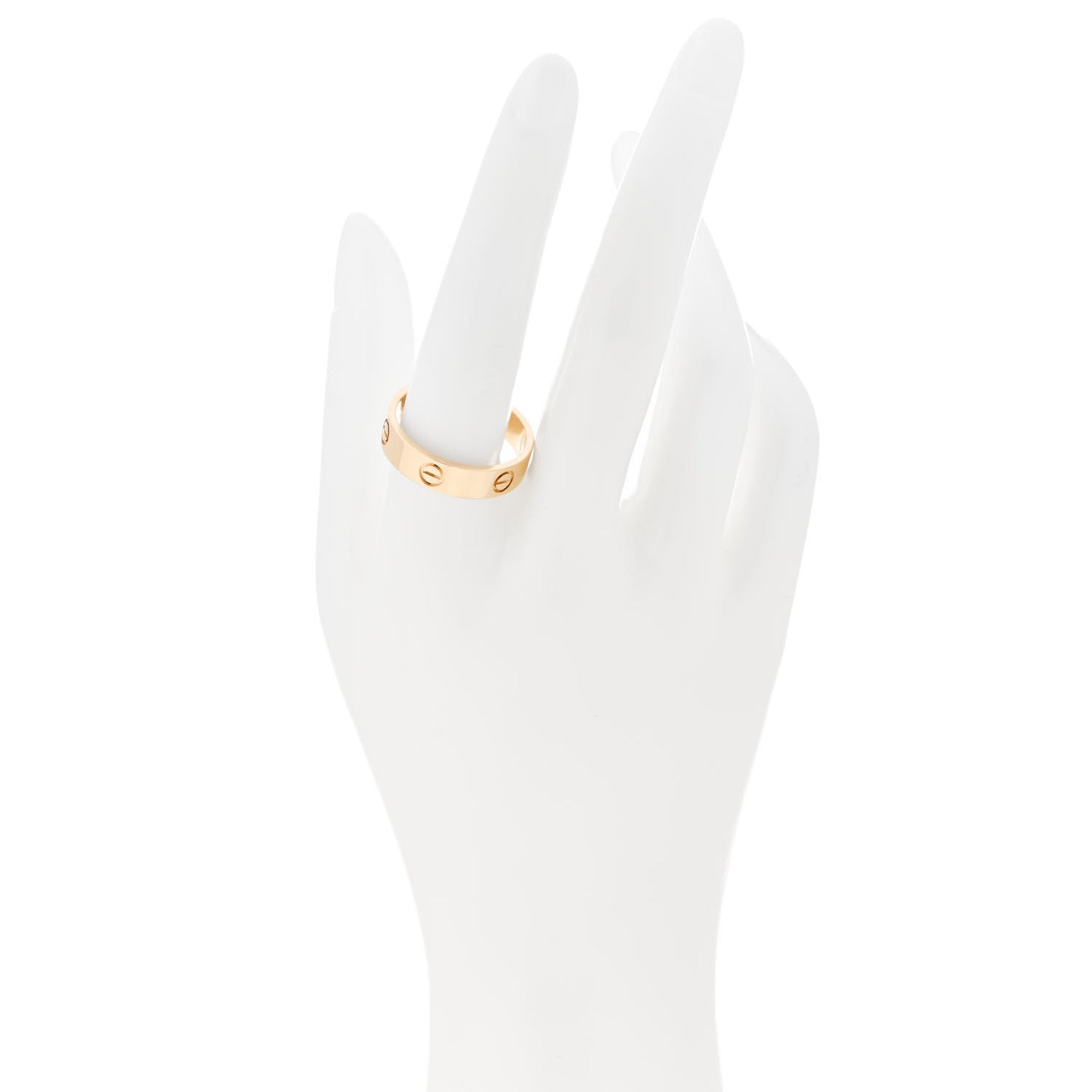 18K Yellow Gold 5.5mm LOVE Ring 63 10.25