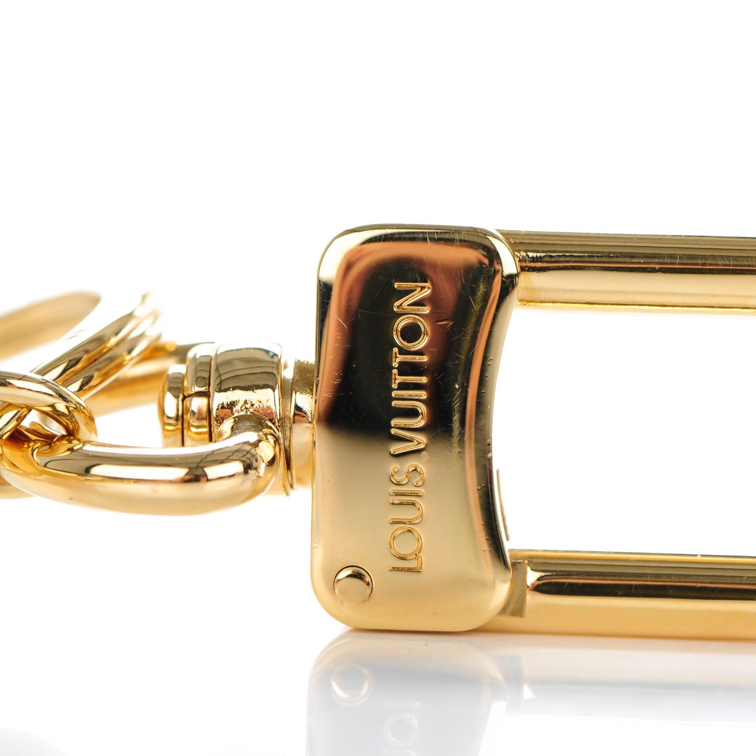 Louis Vuitton LV Facettes Key Holder Gold 3 of 5
