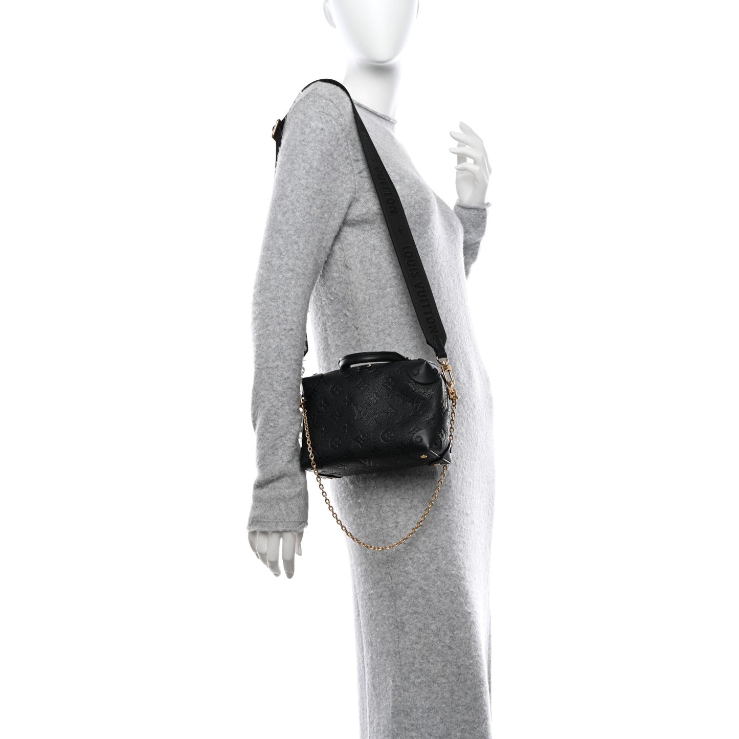 LOUIS VUITTON Empreinte Petite Malle Souple Black