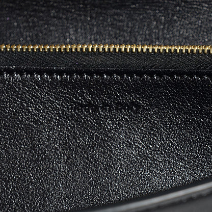 Celine Smooth Calfskin Large Flap Wallet Black 7 of 8