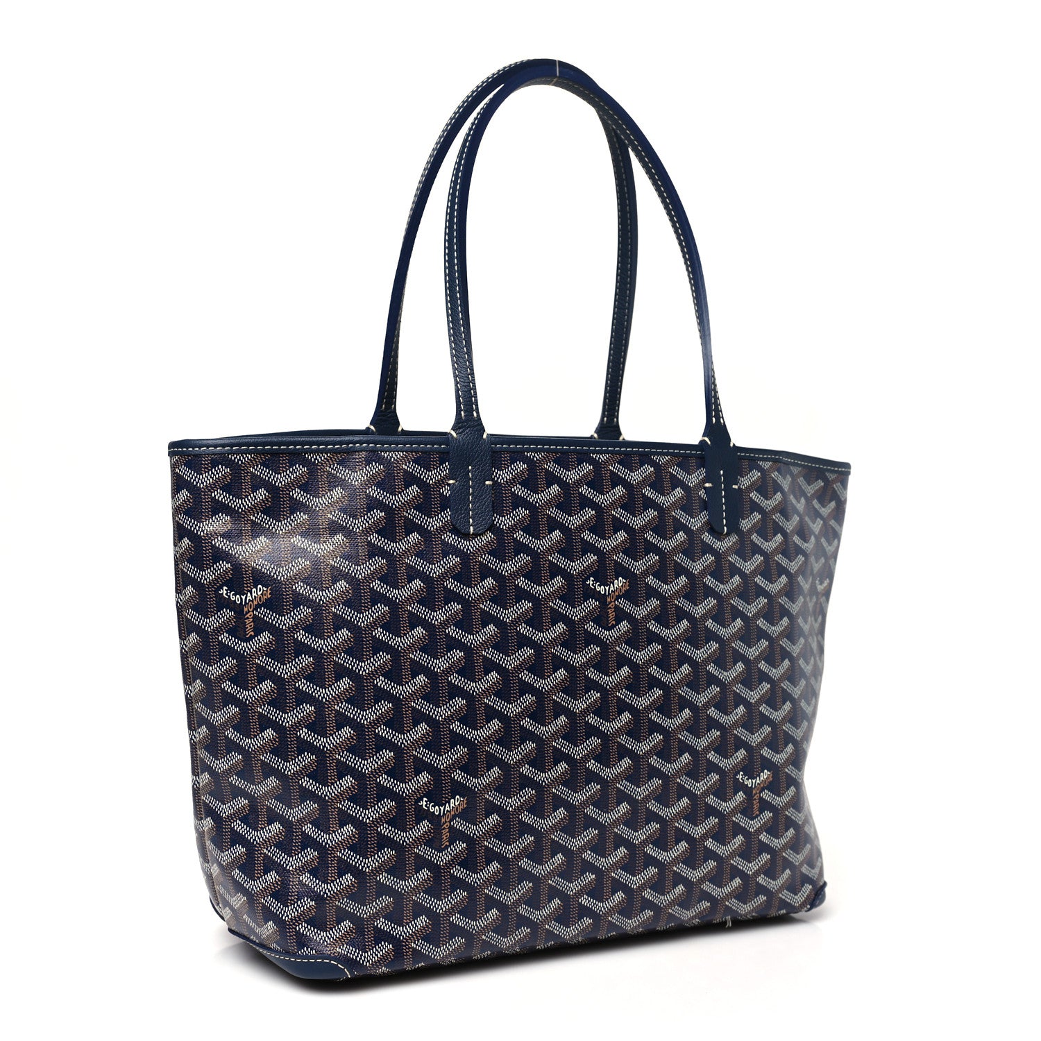 Goyard Goyardine Artois PM Navy 3 of 10