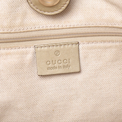 Gucci Monogram Large Sukey Tote Champagne 20 of 27