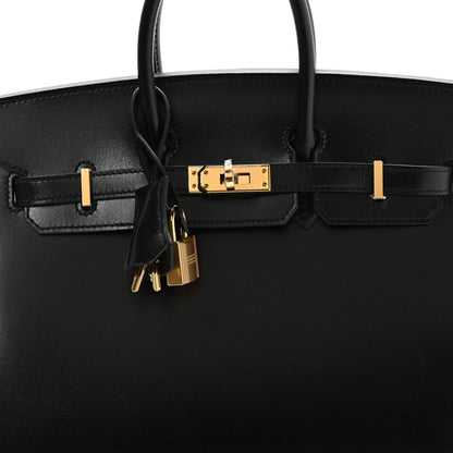 Hermes Box Birkin Sellier 25 Black 8 of 11