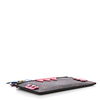 Louis Vuitton Monogram Totem Key Pouch Flamingo 4 of 14