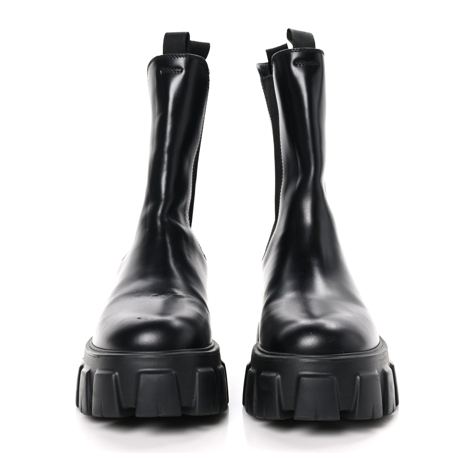 Spazzolato Rois Mens Monolith Chelsea 55mm Tall Boots 38 Black