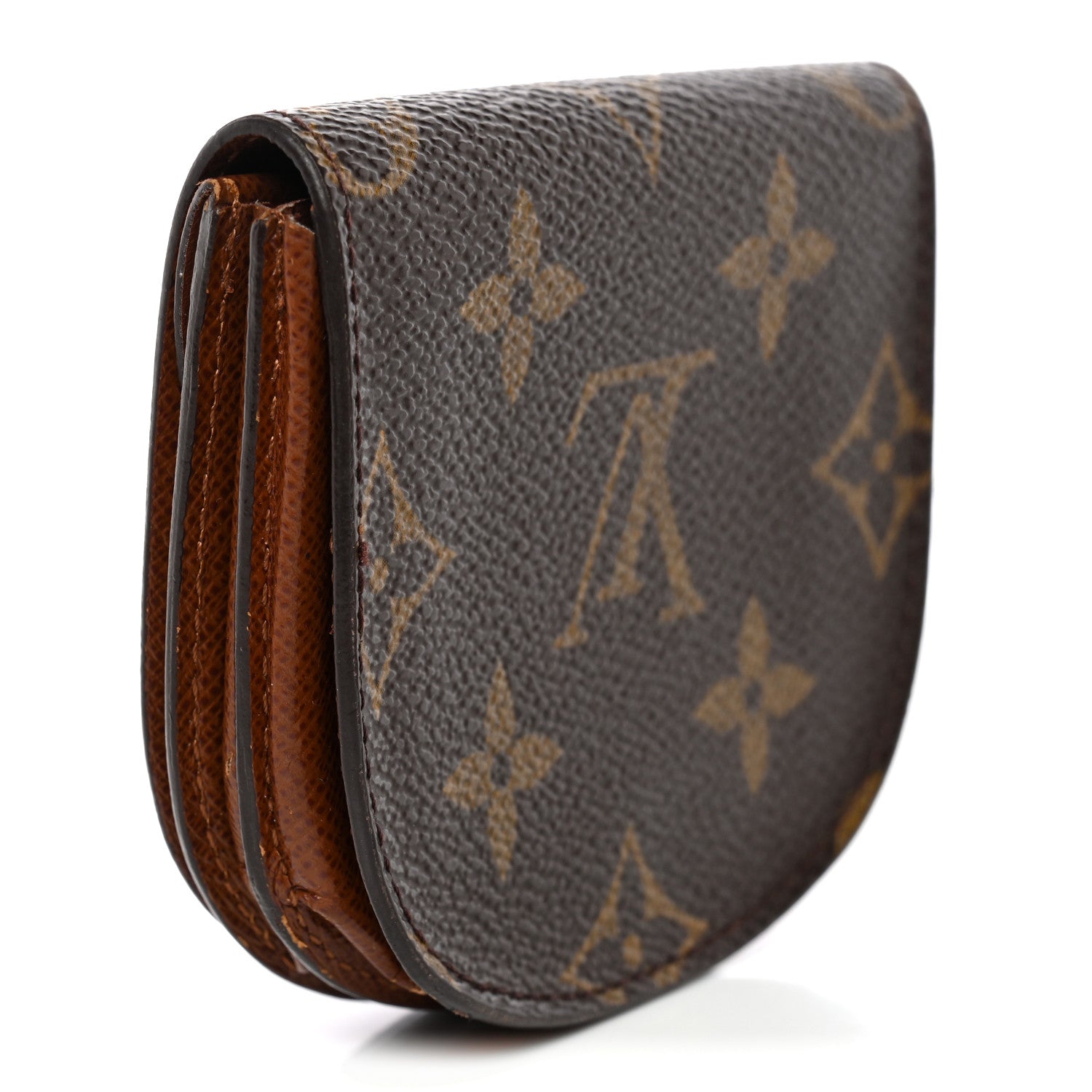 Louis Vuitton Monogram Porte-Monnaie Gousset Change Purse 3 of 9