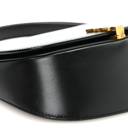 Saint Laurent Box Calfskin Mini Voltaire Top Handle Bag Black 9 of 11