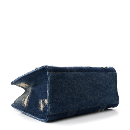 Marc Jacobs The Rip and Repair Denim Canvas Medium The Tote Bag Blue 4 of 10