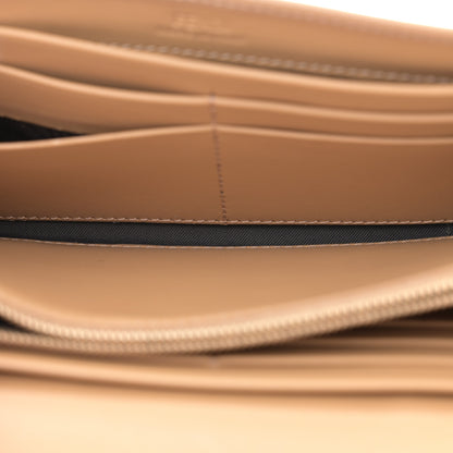 Fendi Vitello King Cruise FF Diamonds Continental Envelope Wallet On Chain Miele 5 of 14