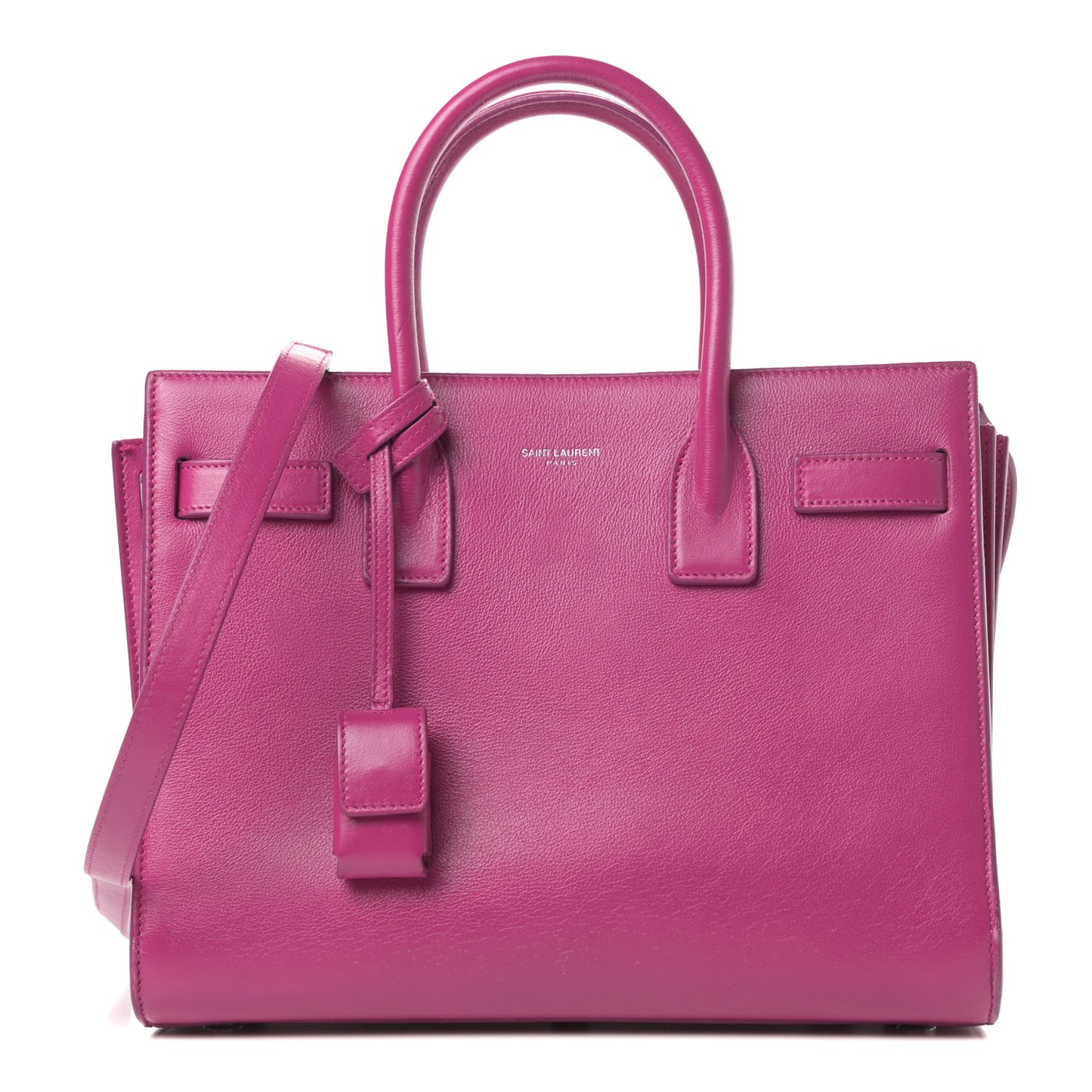 Calfskin Baby Sac De Jour Fuchsia