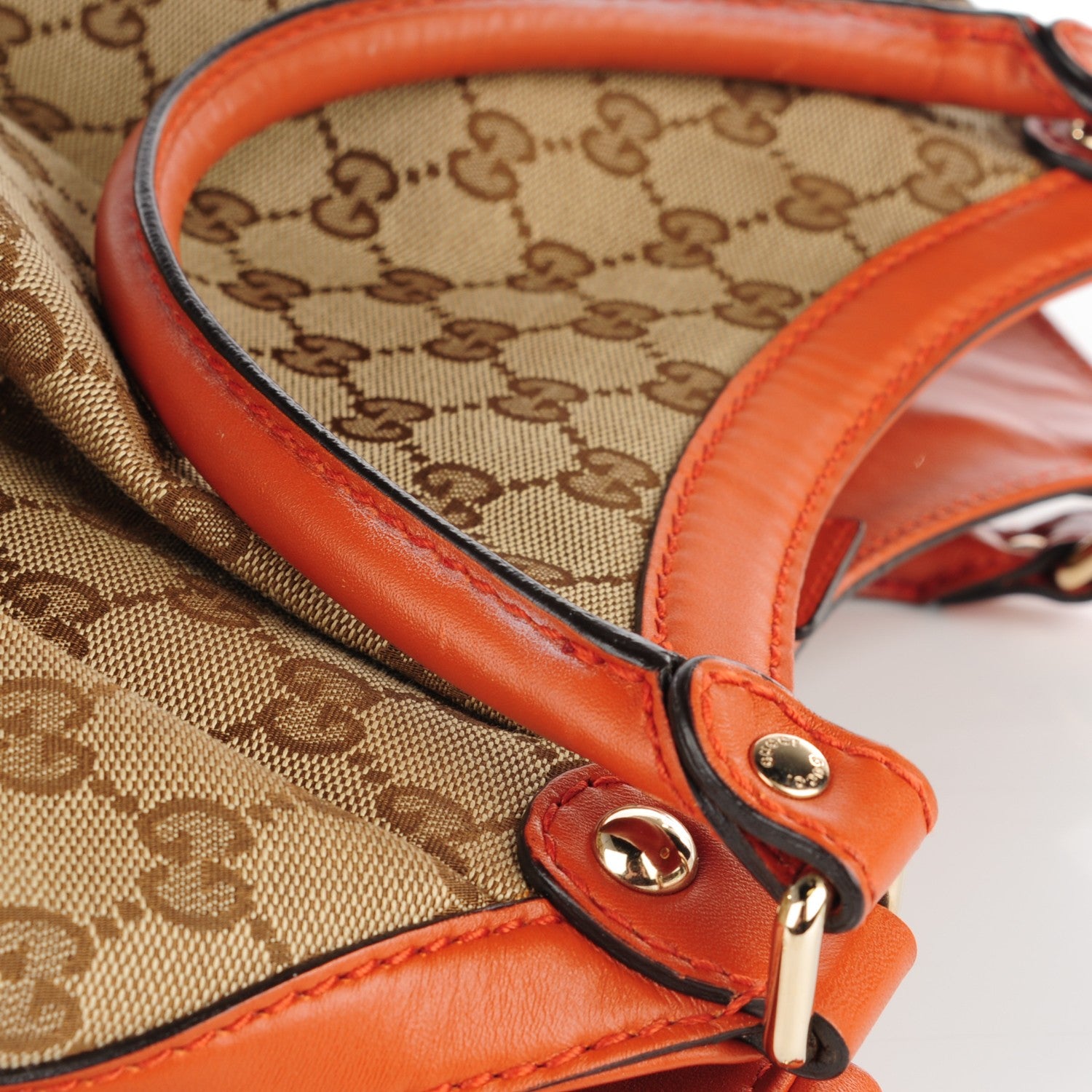Gucci Monogram Large Sukey Tote Orange 125479 – FASHIONPHILE