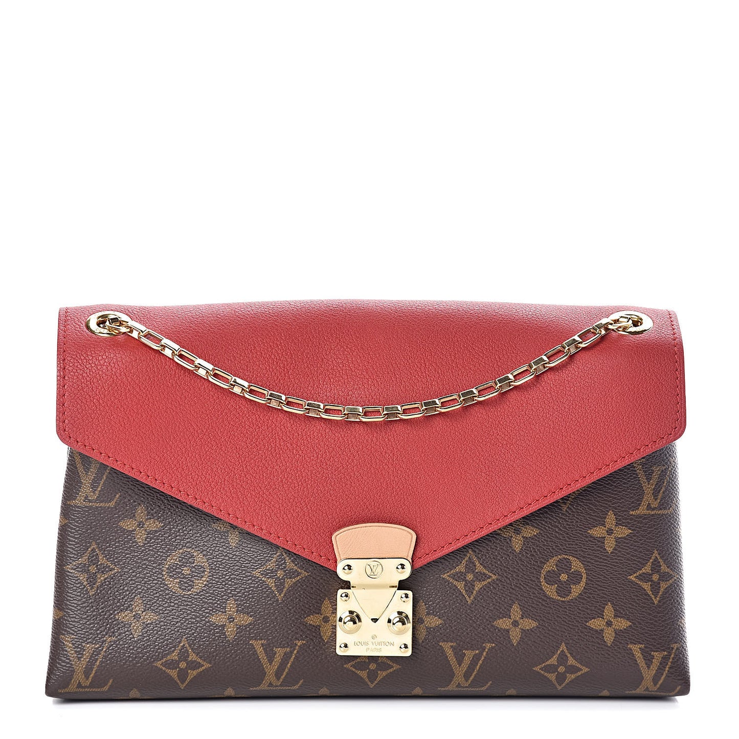 Monogram Pallas Chain Cherry