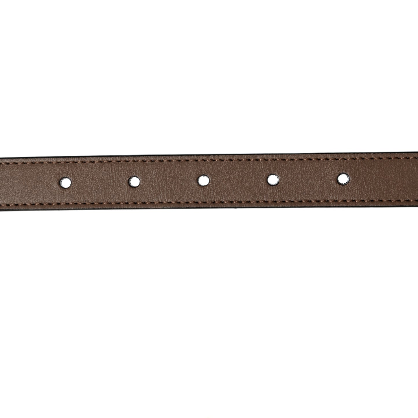 Plutone Calfskin Double G Reversible 20mm Belt 70 28 Porcelain Rose Black