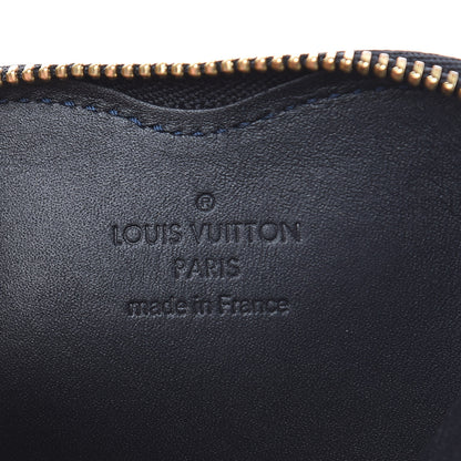 Louis Vuitton Vernis Leopard Coeur Heart Coin Purse Blue Infini 6 of 6