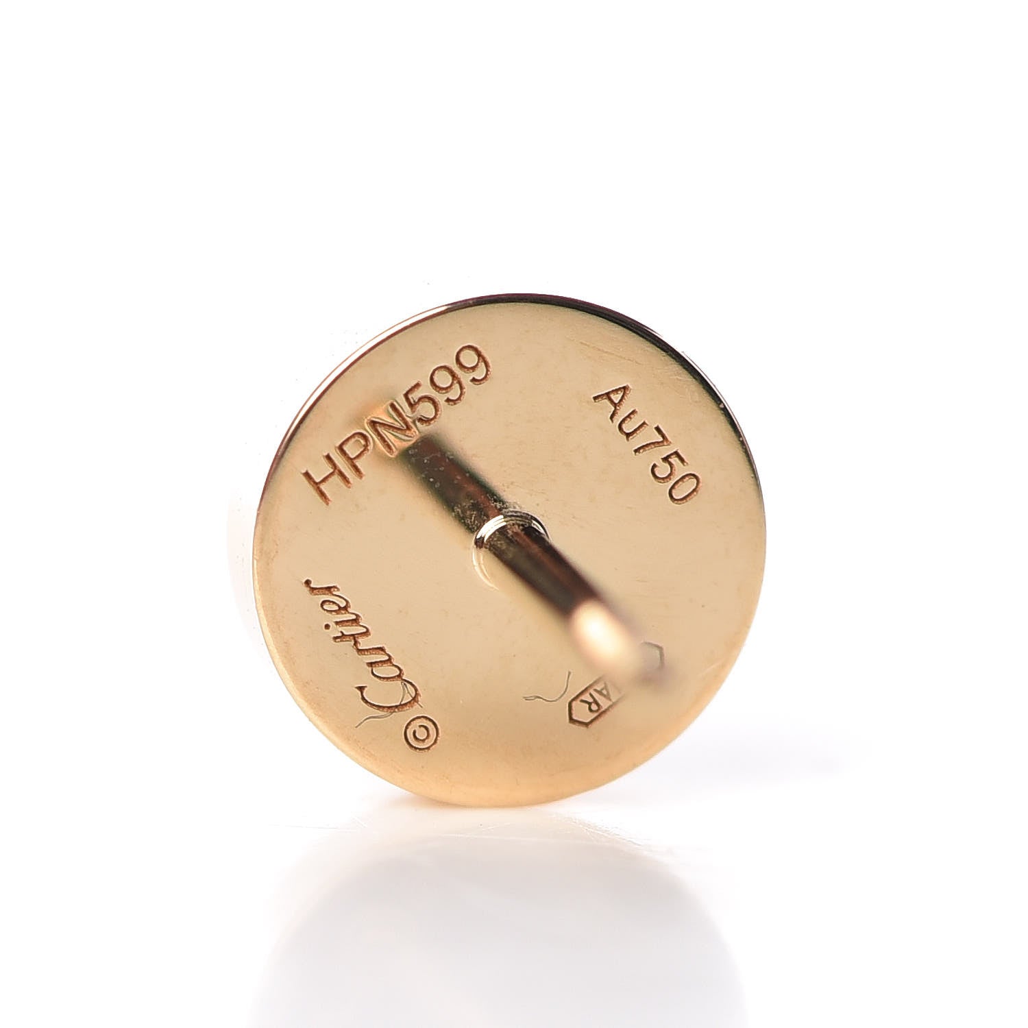 LOVE SINGLE HOOP EARRING ゴールド Cartier 18K Yellow Gold LOVE Single Earring 429842